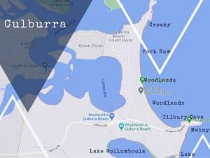 map of things to do in culburra beach